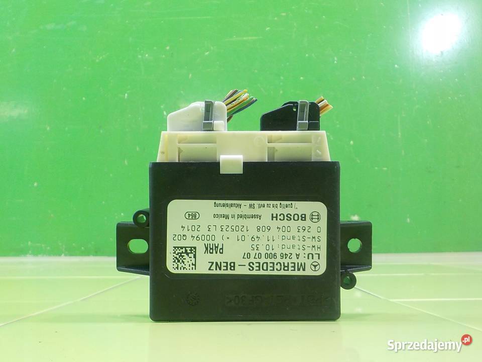 MERCEDES B W246 14 B 12r 5D modul parkowania PDC osobowe Wyposażenie elektryczne mazowieckie Suków