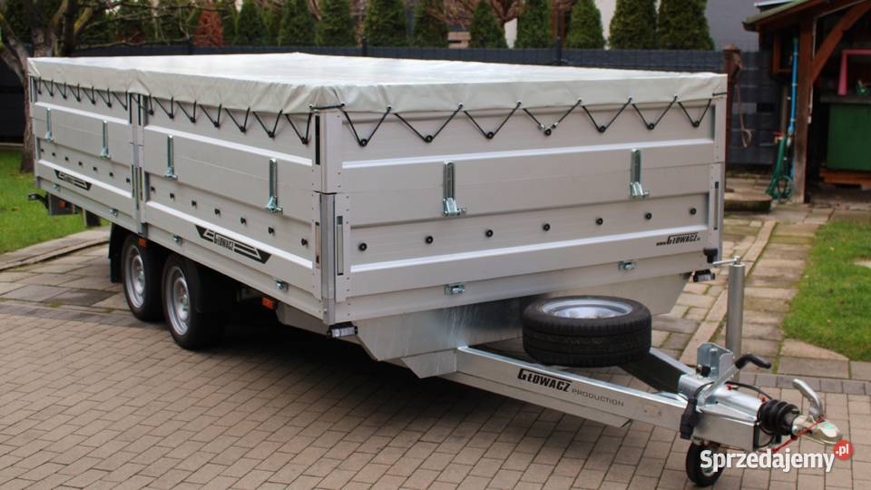 Przyczepa laweta platforma burtowa Głowacz 2024