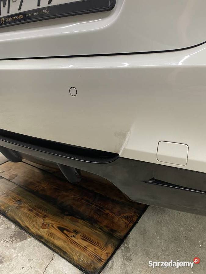 BMW E90 318i 20 benzyna M pakiet Alpinweiss światła przeciwmgielne Olkusz sprzedam