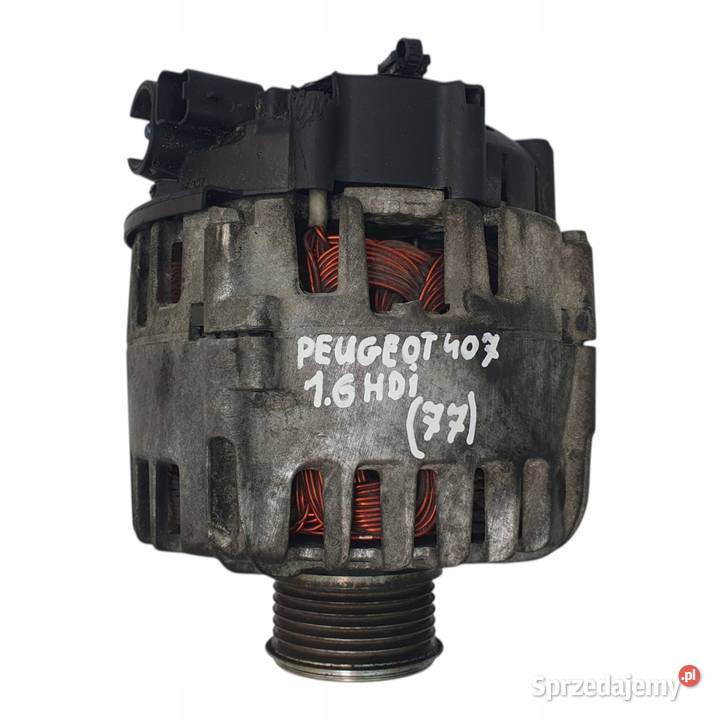 ALTERNATOR Peugeot 407 16 HDI oryginał VALEO lubelskie
