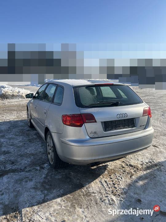 CZĘŚCI maska zderzak błotnik klapa lampa Audi A3 Bodzentyn