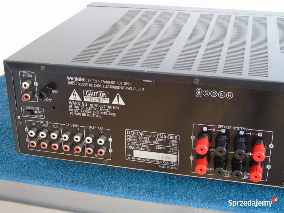 Japoński Wzm Denon PMA-680R sprawny. WYSYŁKA. Jasło