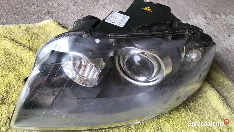 Audi A3 8P Xenon lewy Lampa przednia lewa Chocianów