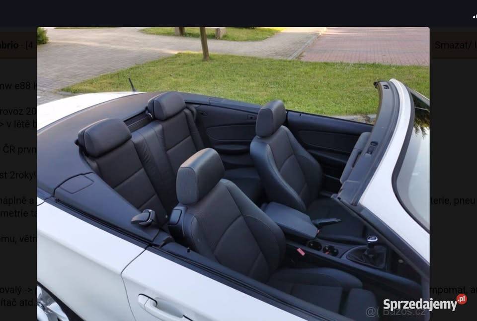 BMW E88 Cabrio Samochody osobowe śląskie Krzanowice