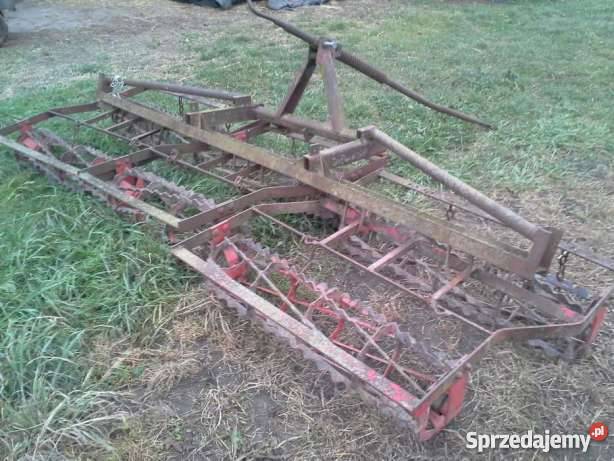 WAŁ uprawowy STRUNOWY podwójny siewnik POZNANIAK nieuszkodzony Opalenica