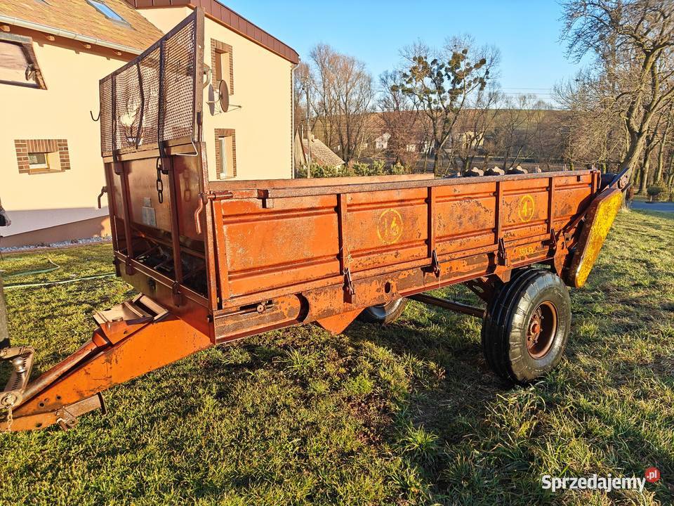 Rozrzutnik obornika wapna Ruski 4 tony Dzielnica sprzedam