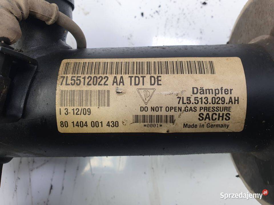 AMORTYZATOR PRAWY TYŁ PORSCHE CAYENNE I LIFT GTS osobowe Lipno sprzedam