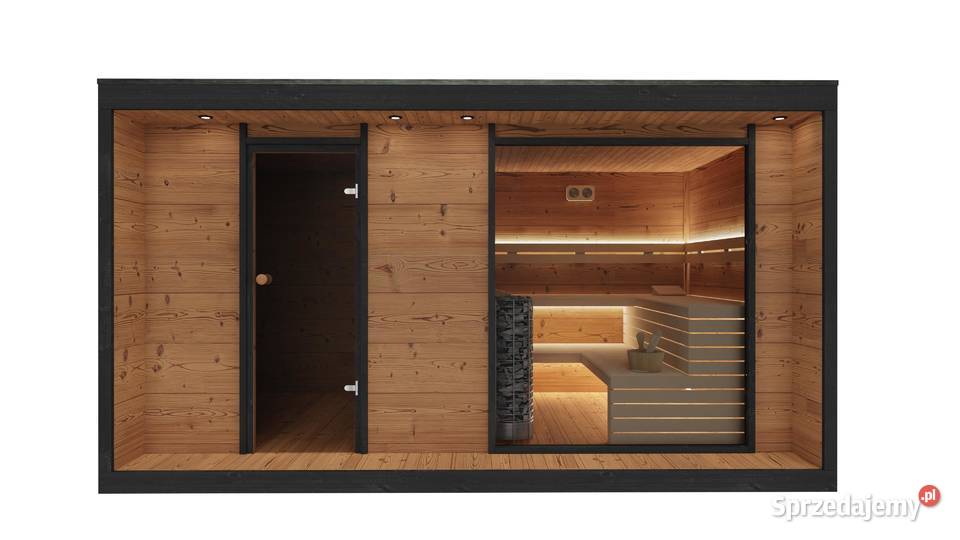 Sauna ogrodowa SADE 410 x 250 DOSTAWA W śląskie Bielsko-Biała
