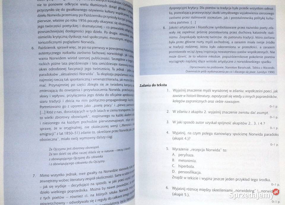 Język Polski Matura 2008 M B Kupisz A Finkstein miękka lubelskie Chełm