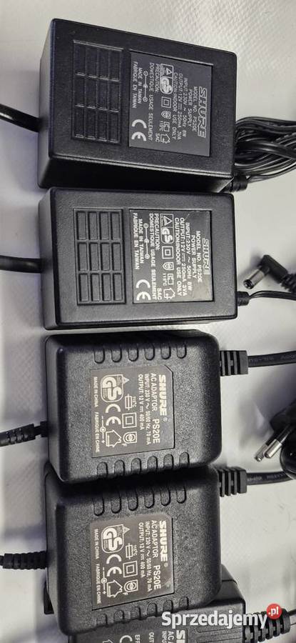 Shure oryginalny zasilacz 20E23E24E Konin