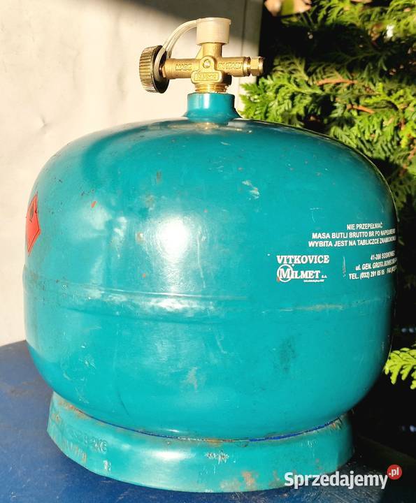Butla Gazowa 2 Nowy Zawór Turystyczna Palnik