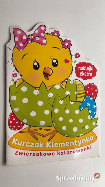 NOWA KOLOROWANKA Z Naklejkami Kurczak mazowieckie Warszawa