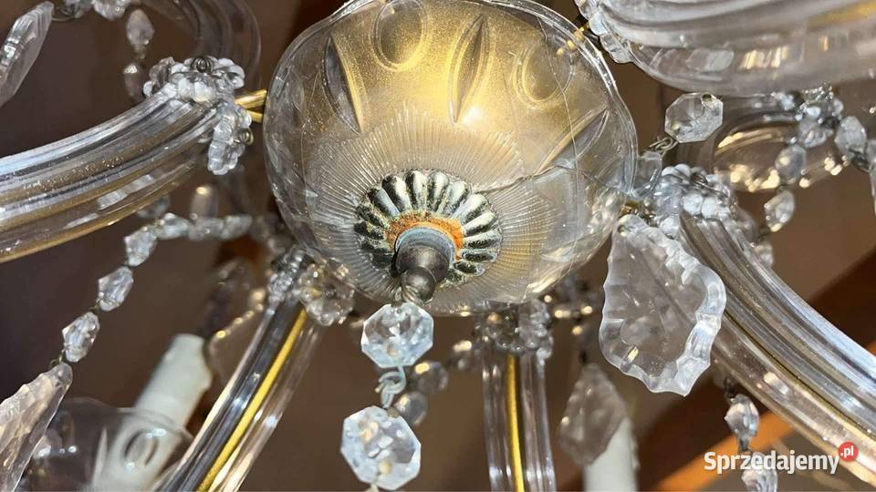 Żyrandol kryształowy Pięcioramienny Maria Teresa Gdańsk