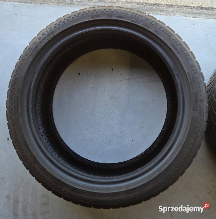 4 opony zimowe Dunlop SP Winter Sport 4D RF Warszawa sprzedam