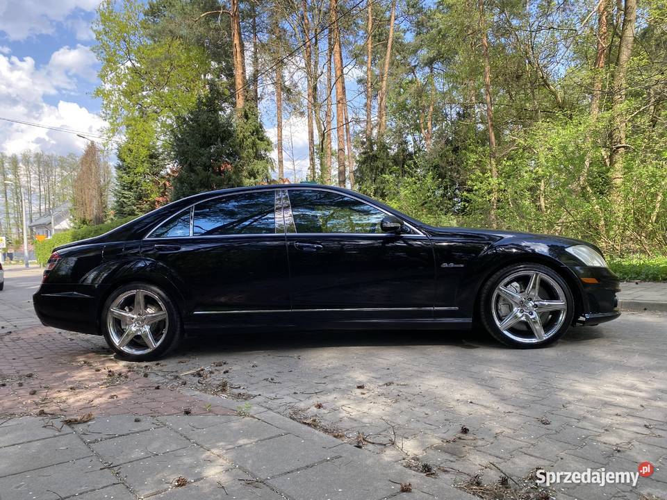 marcedes w221 s63 nie s 550 s 500 AMG LONG chrom 525KM Klasa S Białystok