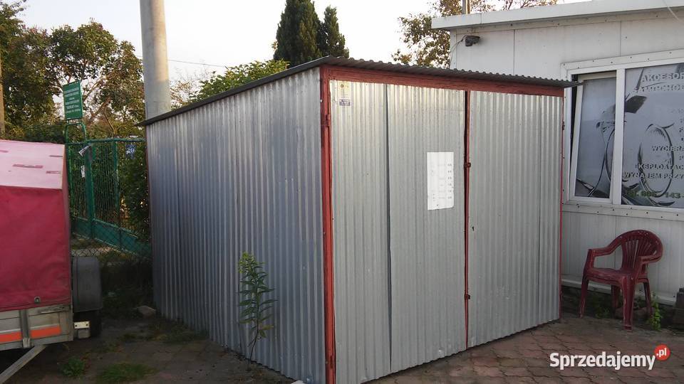 Używany garaż blaszany mazowieckie Płock
