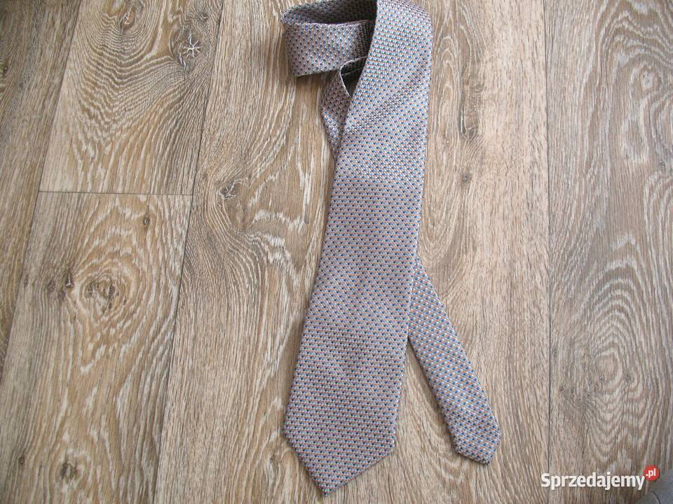 Krawat Męski elegancki mikrowzór mazowieckie Siedlce
