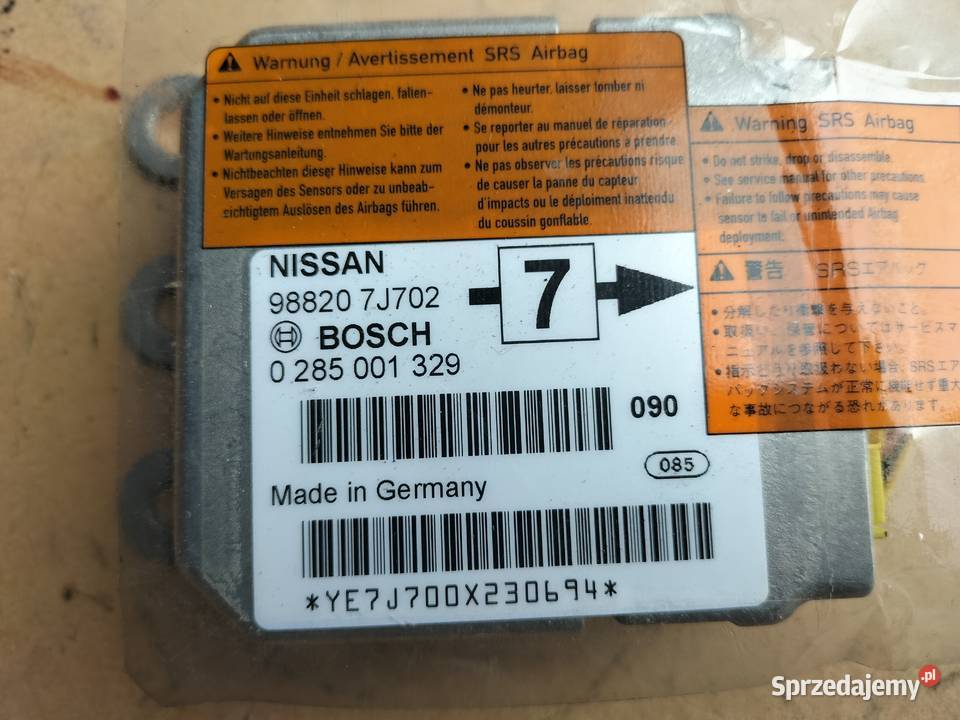 NISSAN PRIMERA P11 LIFT SENSOR MODUŁ KOMPUTER