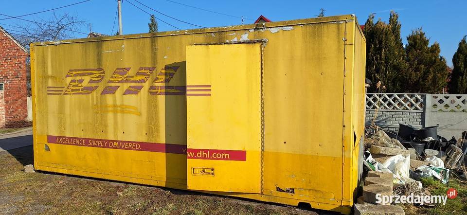 Kontener Aluminiowy garaż barak Żary