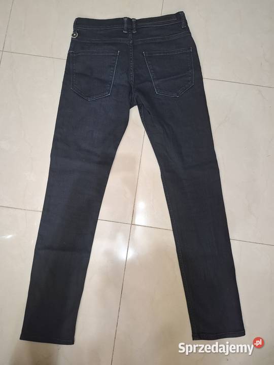 Zara Man S czarne jeansy skinny czarny małopolskie Kraków sprzedam