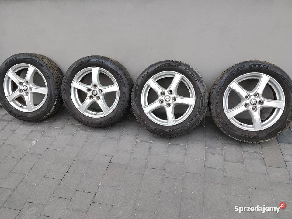 Felgi aluminiowe z oponami letnimi16 5x112 Jarosław