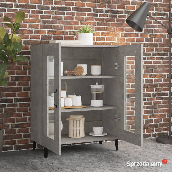 Szafka szarość betonu 695x34x90 materiał Warszawa