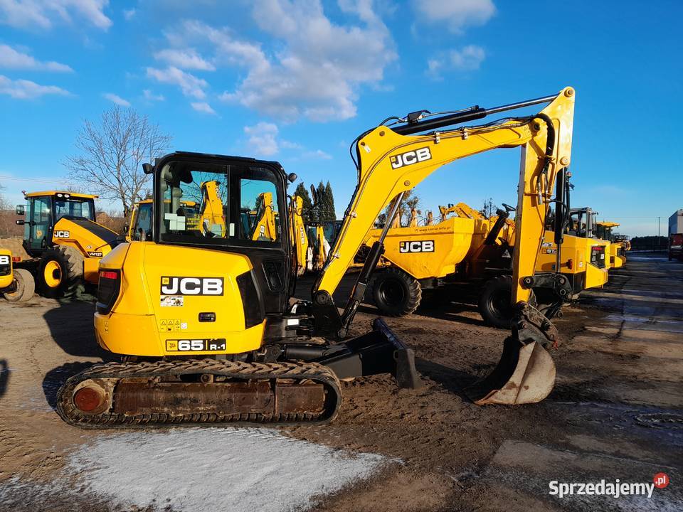 JCB 65R1 2015R KOPARKA GĄSIENICOWA 6 TON CAT nie Krotoszyn sprzedam