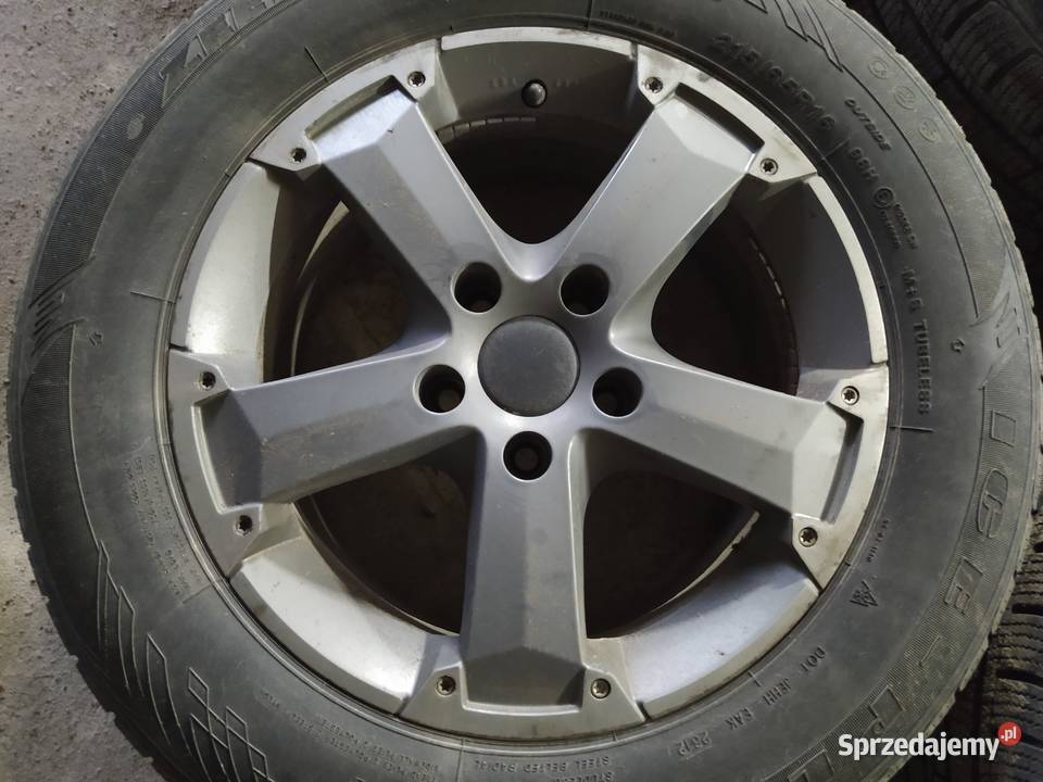Koła zimowe qashqai 5x1143 16