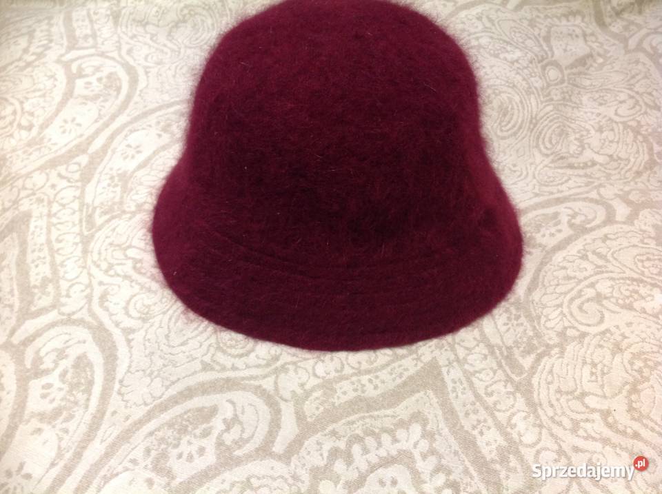 Kapelusz Czapka Damska ML 45 Wełna Angora 35 Nowa Sól