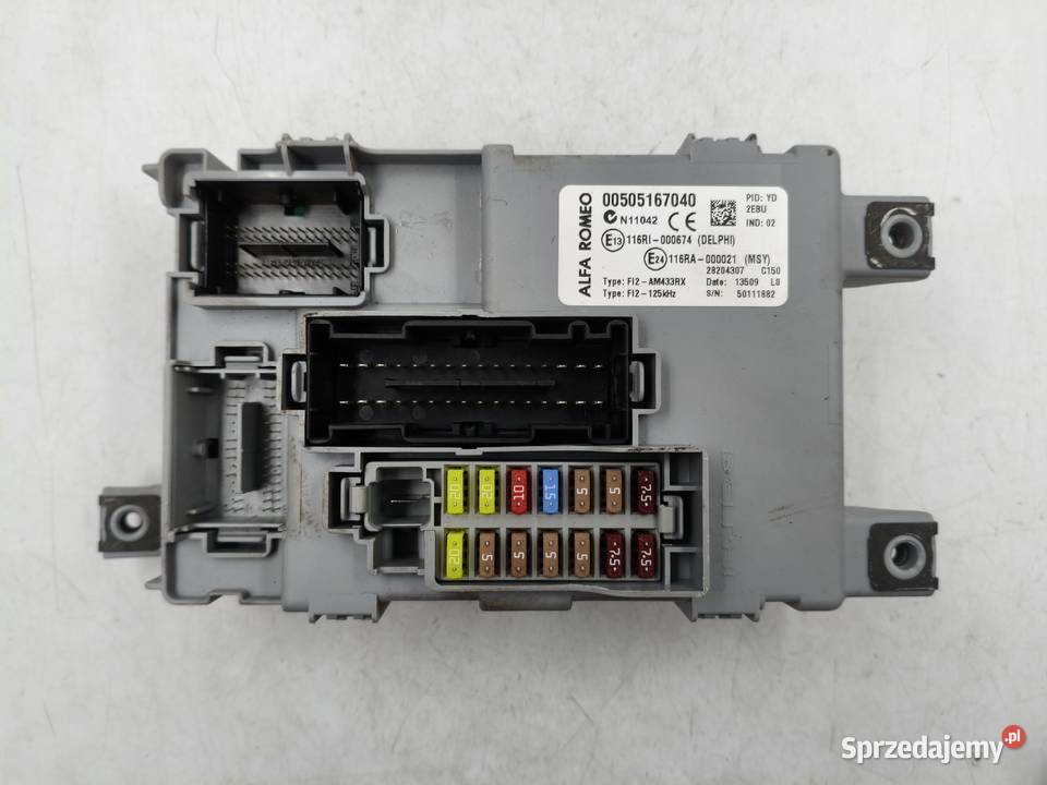 Sterownik Silnika Alfa Romeo Mito 14 51854161 Wyszków