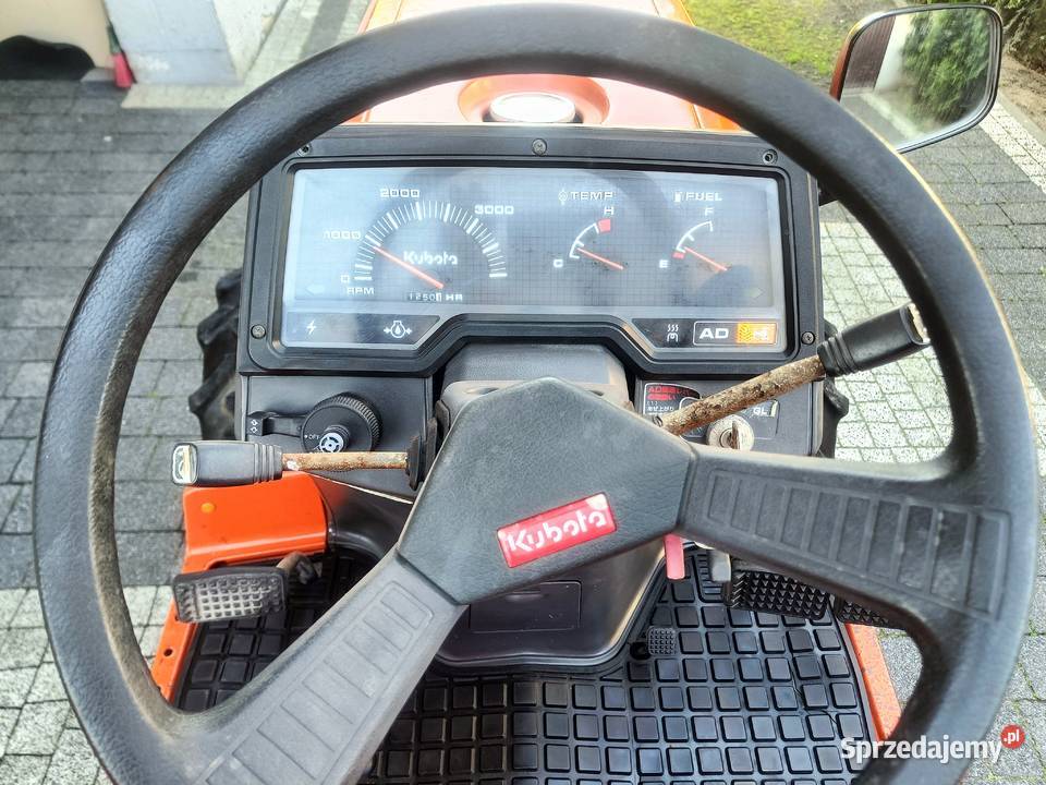 Kubota GT3 Ciągnik Japoński z glebogryzarką Trzebinia