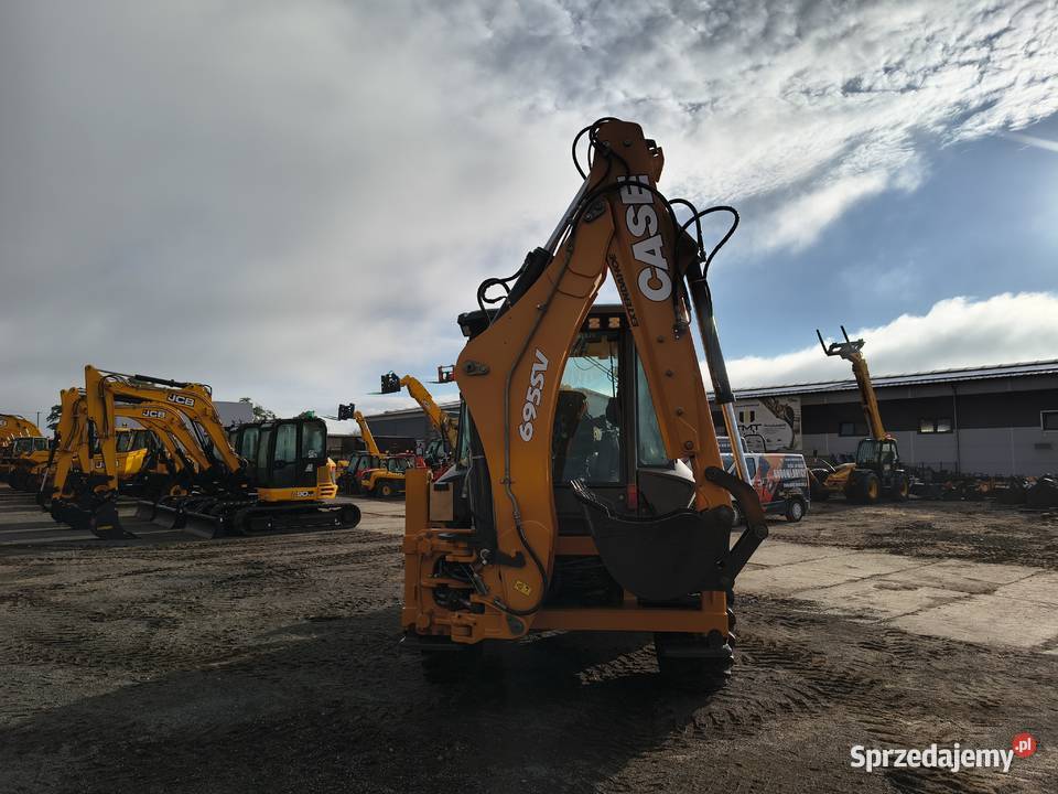 KOPARKOŁADOWARKA CASE 695SV HOLLAND JCB CAT Krotoszyn