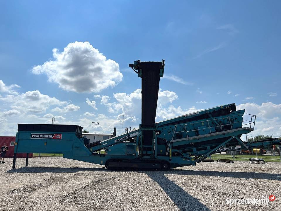 Powerscreen Chieftain 2100X pełny VAT Pozostałe wielkopolskie Tuliszków