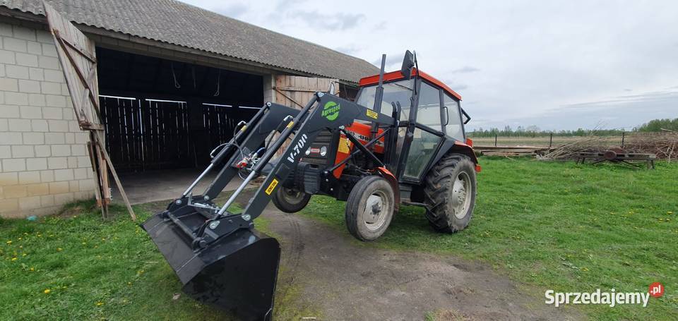 11 Ładowacz czołowy Agrosped V700 URSUS ZETOR MF nieuszkodzony Katowice sprzedam