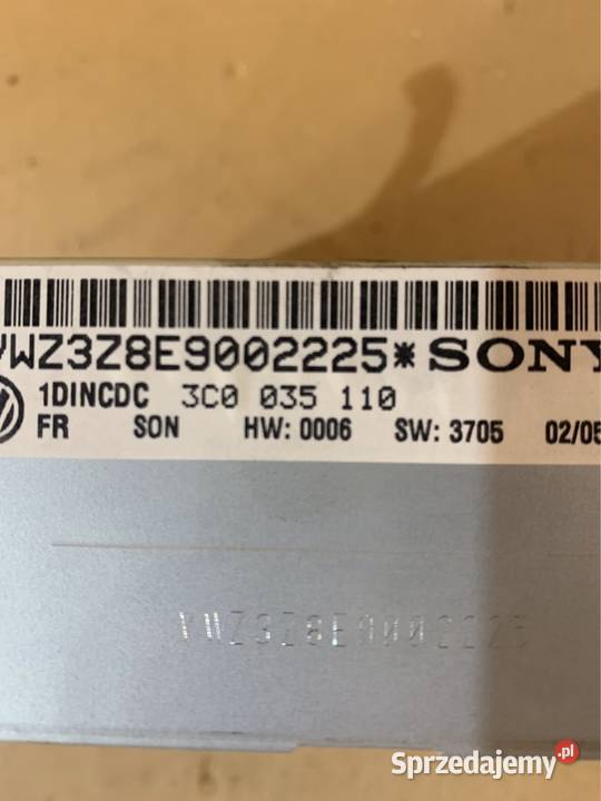 Zmieniarka płyt 3C0035110 vw passat b6 Szczecin