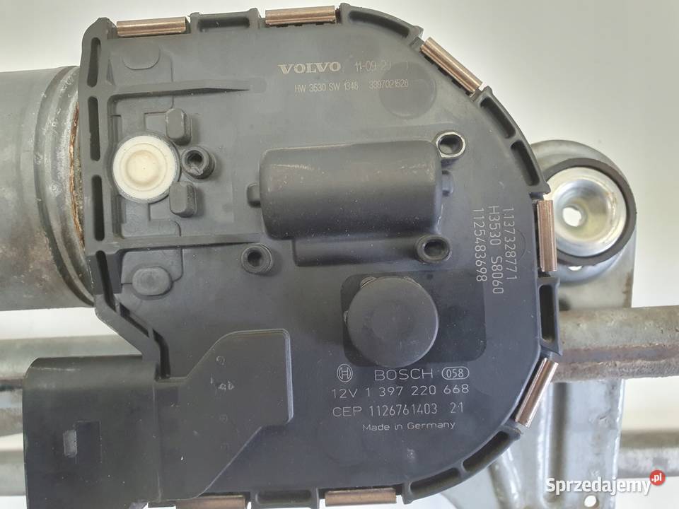 Volvo V70 III MECHANIZM PRZEDNICH WYCIERACZEK osobowe lubelskie Chełm