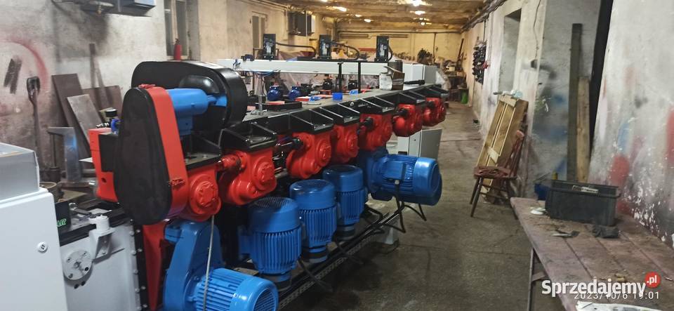 Strugarka 4stronna Unimat U23 7 głowic lignum Kłodawa