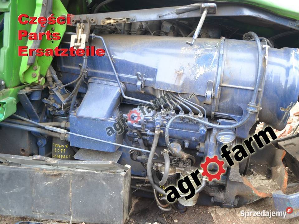 Deutz DX 110 części skrzynia biegów silnik oś Byków