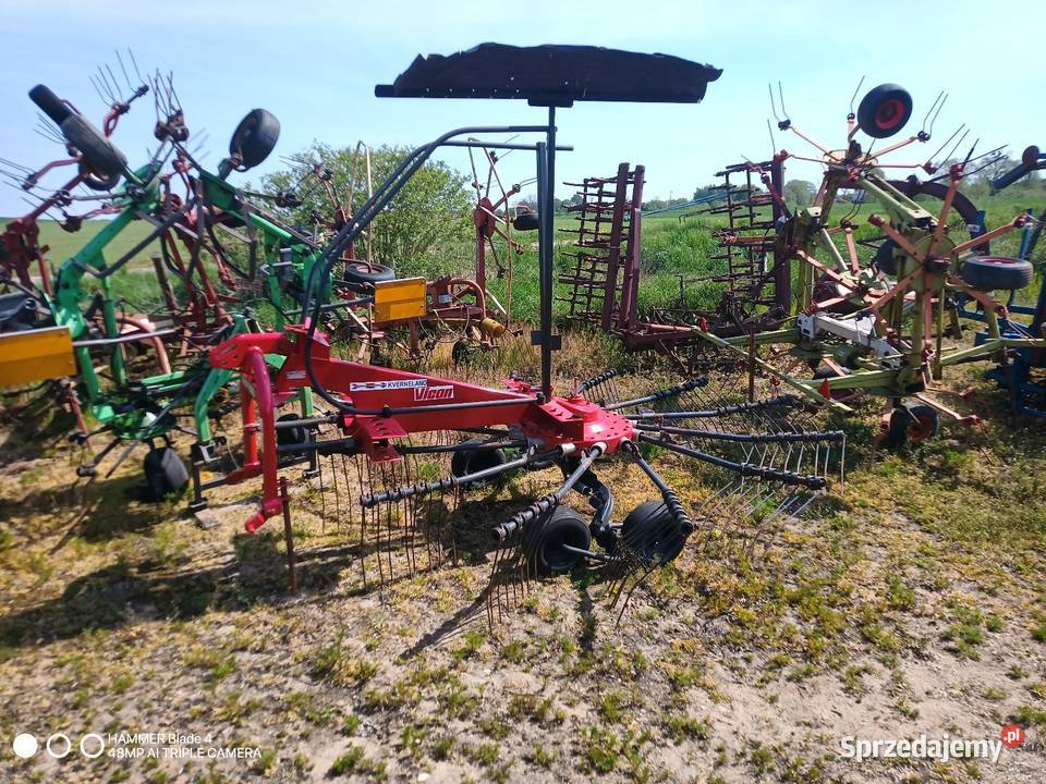 Zgrabiarka fella630 Claas żeowijarka kverneland Kiwity