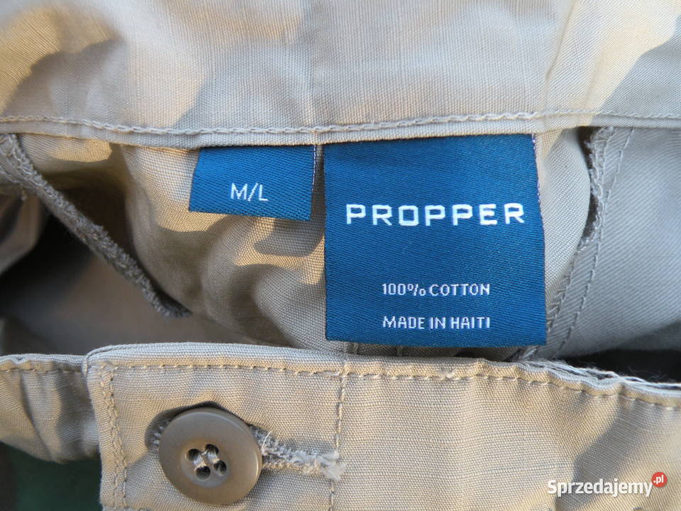 Spodnie BDU Khaki PROPPER medium long cotton Wrocław sprzedam
