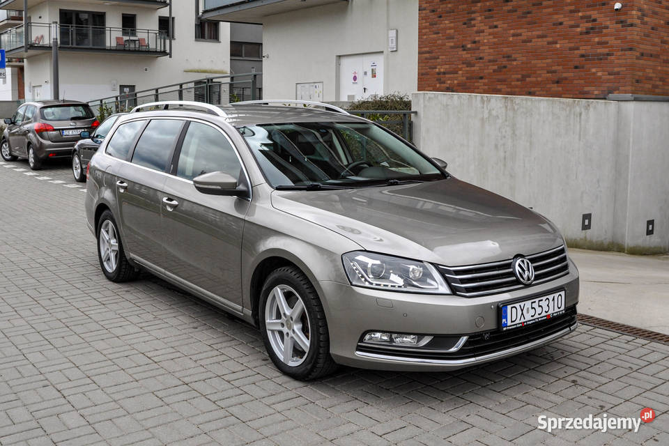 Volkswagen Passat Skóry Bezwypadkowy dolnośląskie Wrocław