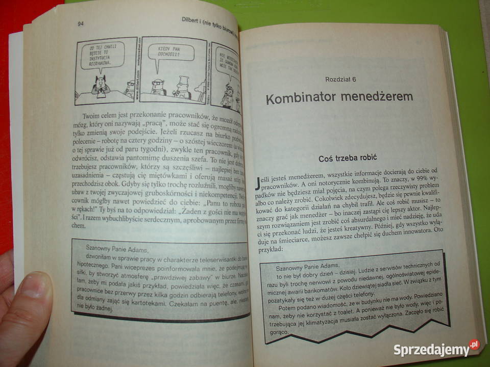 Dilbert i nie biurowi kombinatorzy Scott Adams łódzkie Łódź sprzedam