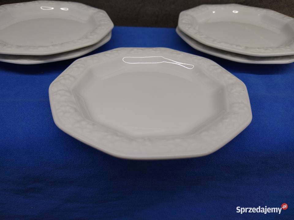 Podstawek talerzyk Rosenthal Biała Maria 10 Porcelana i szkło wielkopolskie Kalisz