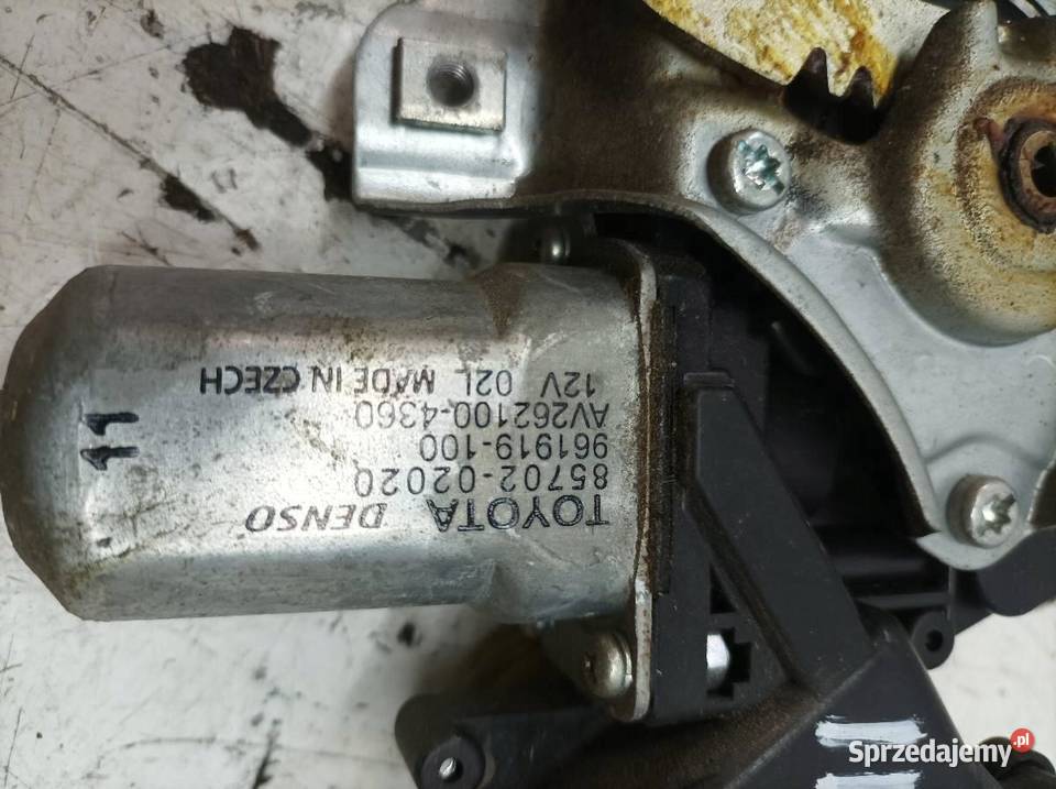 MECHANIZM SZYBY LEWY PRZÓD 8570202020 Toyota sprzedam