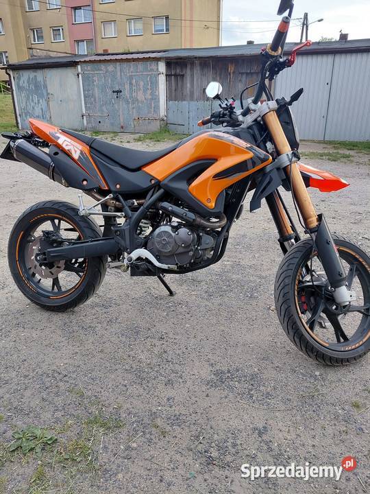 SPRZEDAM ZADBANE SUPERMOTO Wińsko