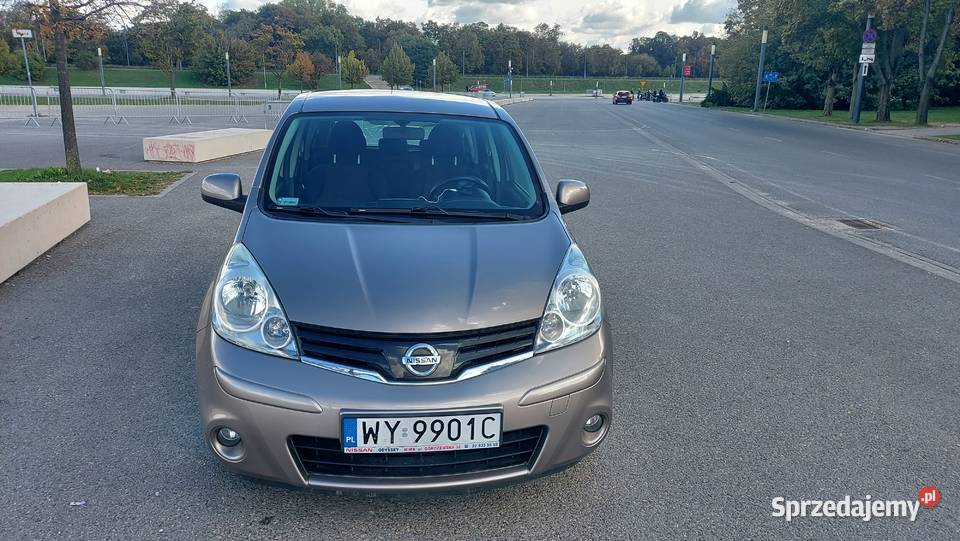 Nissan Notę 100 1wł oryg Lakier ASO Polska Warszawa sprzedam