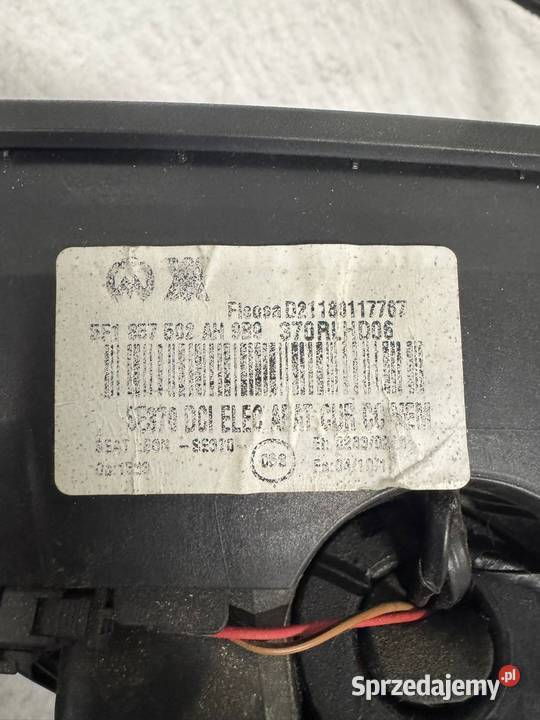 Lusterko prawe Seat Leon III 12Pin sprzedam