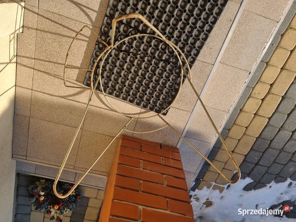 Stojak na miskę z okresu PRL Lublin