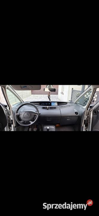 RENAULT GRAND ESPACE 20 BENZYNA LPG 7 OSOBOWY srebrny Mieszków