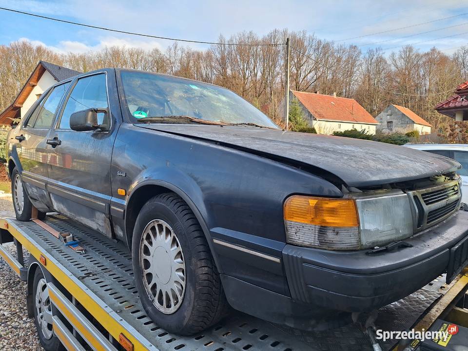 Saab 9000 Turbo uszkodzony Saab Lwówek Śląski